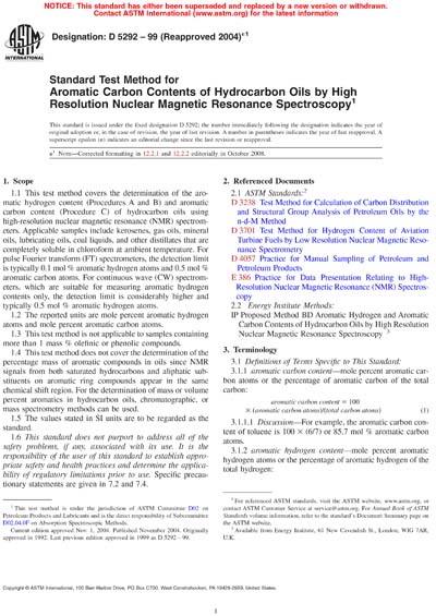 Standards PDF Cover Page