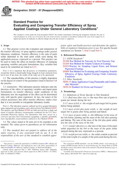 Standards PDF Cover Page