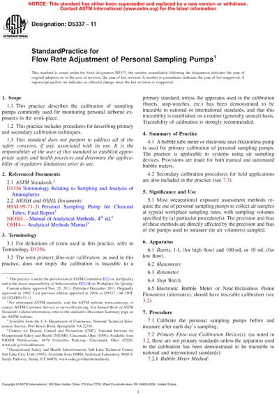 Standards PDF Cover Page