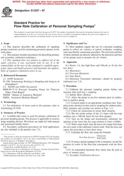 Standards PDF Cover Page