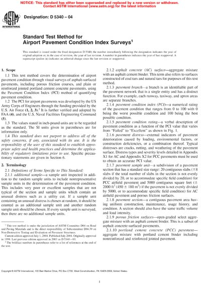 Standards PDF Cover Page