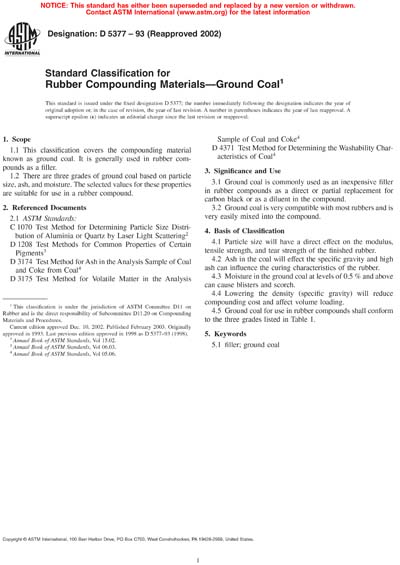Standards PDF Cover Page