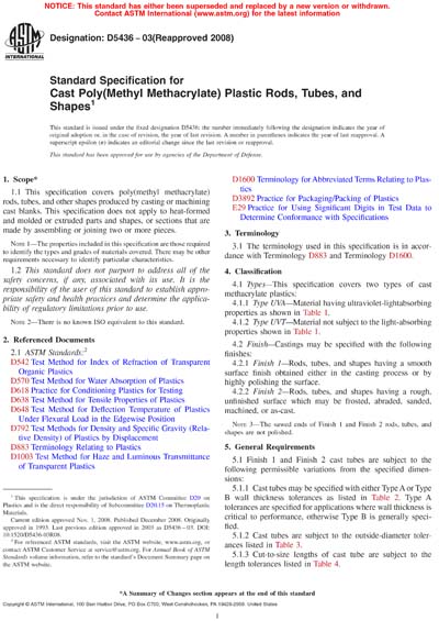 Standards PDF Cover Page