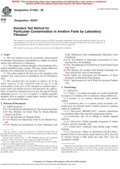 Standards PDF Cover Page