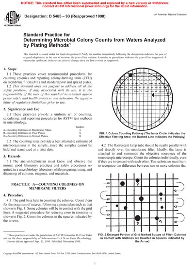Standards PDF Cover Page