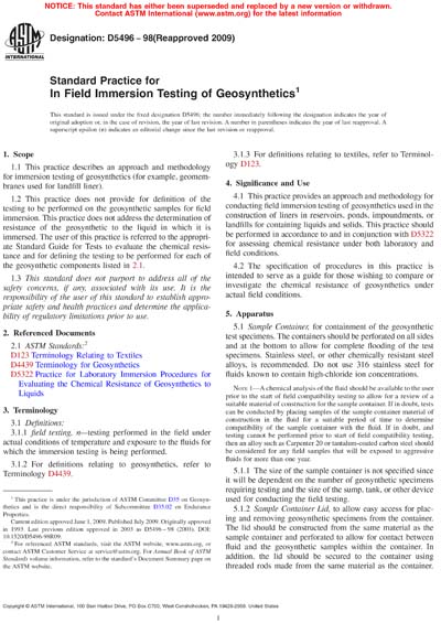 Standards PDF Cover Page