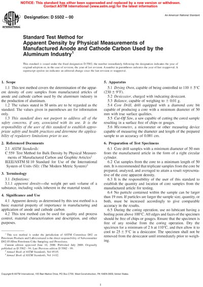 Standards PDF Cover Page