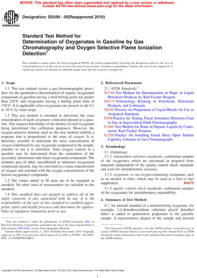 Standards PDF Cover Page