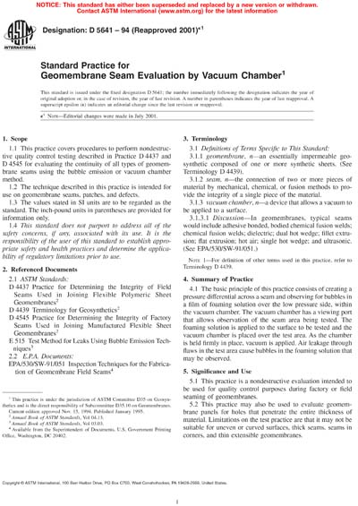 Standards PDF Cover Page