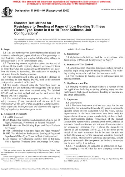 Standards PDF Cover Page
