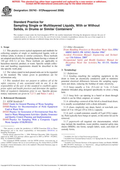 Standards PDF Cover Page