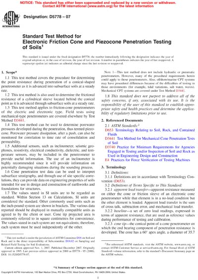 Standards PDF Cover Page