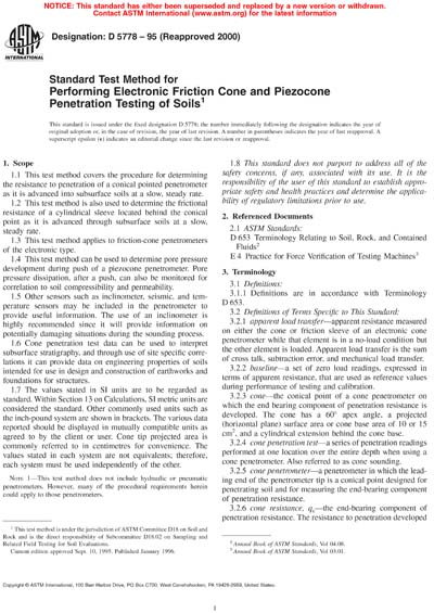 Standards PDF Cover Page