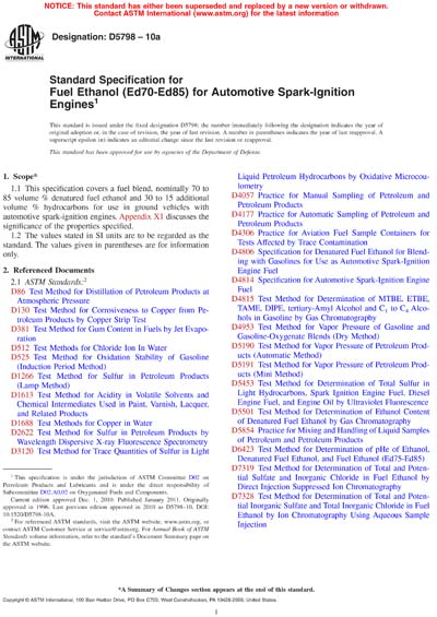 Standards PDF Cover Page