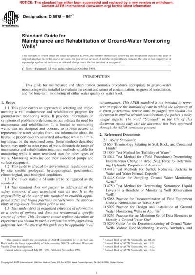 Standards PDF Cover Page