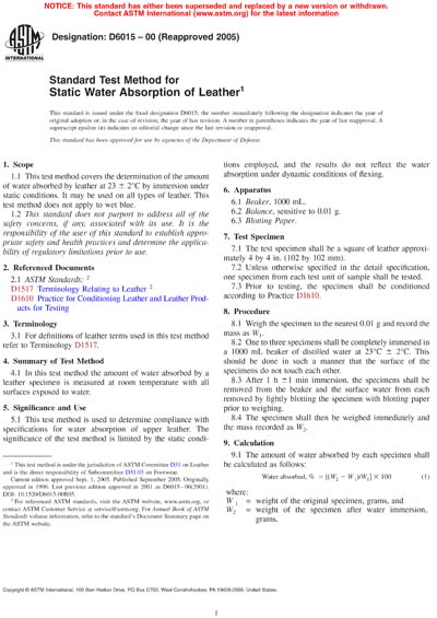 Standards PDF Cover Page