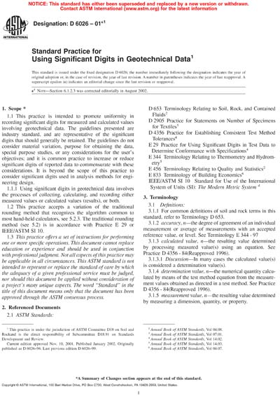 Standards PDF Cover Page