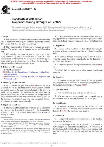 Standards PDF Cover Page