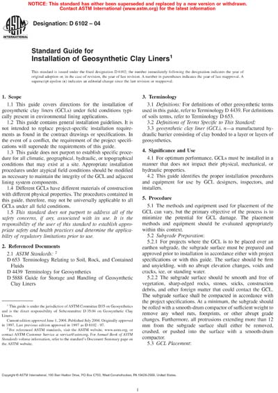 Standards PDF Cover Page