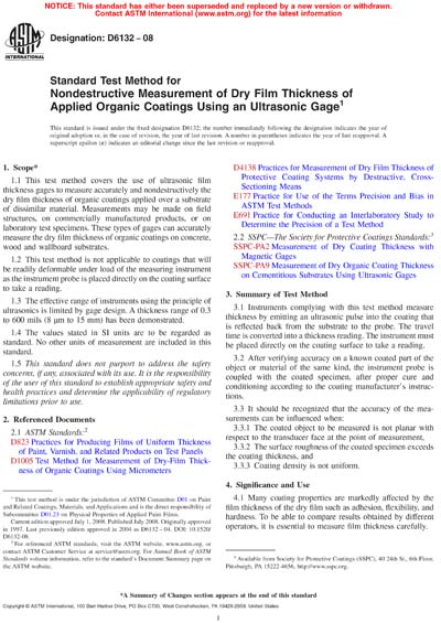 Standards PDF Cover Page