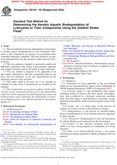 Standards PDF Cover Page