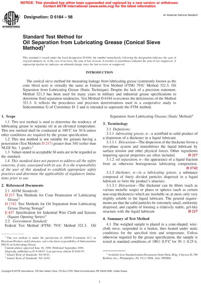 Standards PDF Cover Page