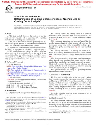 Standards PDF Cover Page
