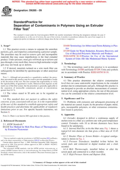 Standards PDF Cover Page