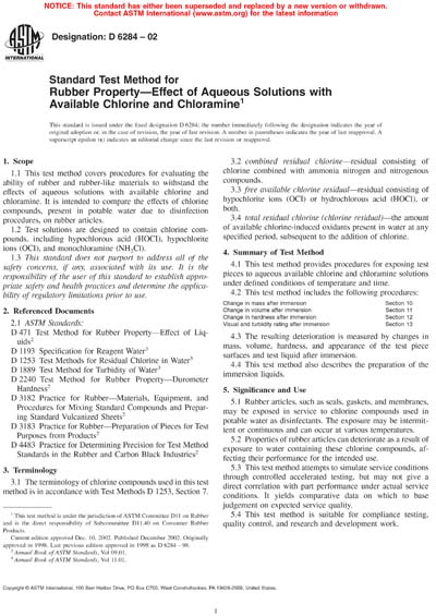 Standards PDF Cover Page