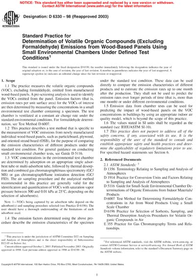Standards PDF Cover Page