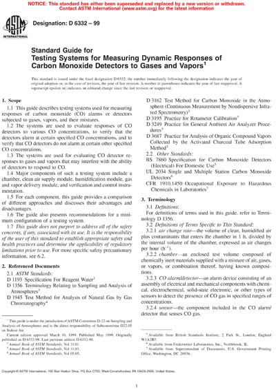 Standards PDF Cover Page