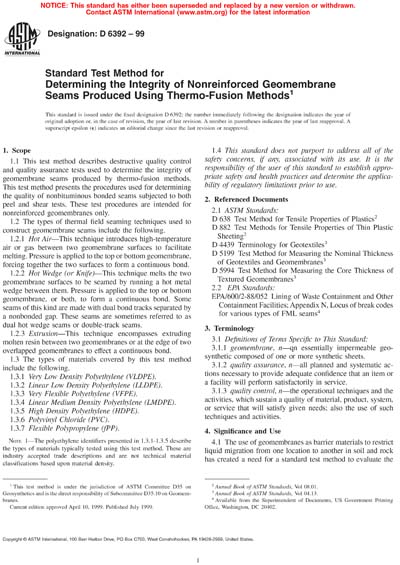 Standards PDF Cover Page