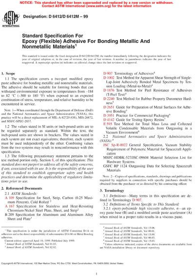 Standards PDF Cover Page