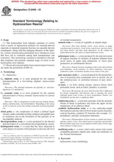 Standards PDF Cover Page