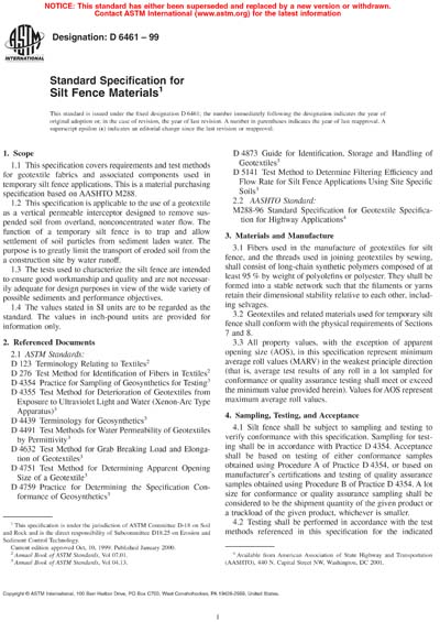 Standards PDF Cover Page