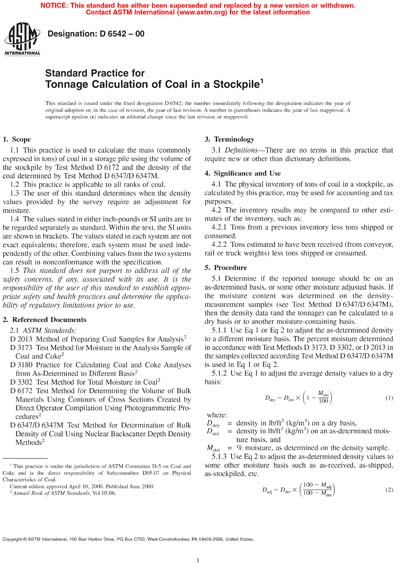 Standards PDF Cover Page