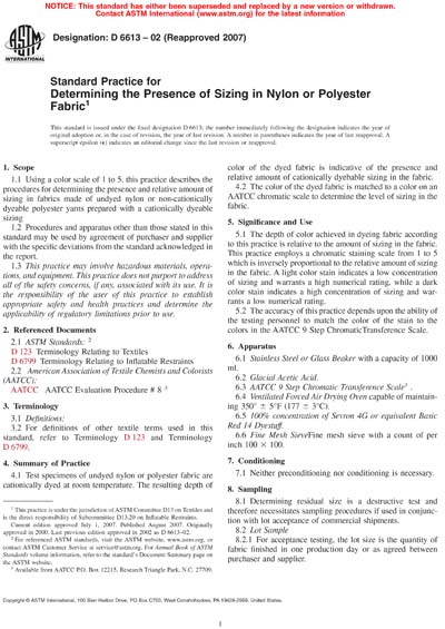 Standards PDF Cover Page