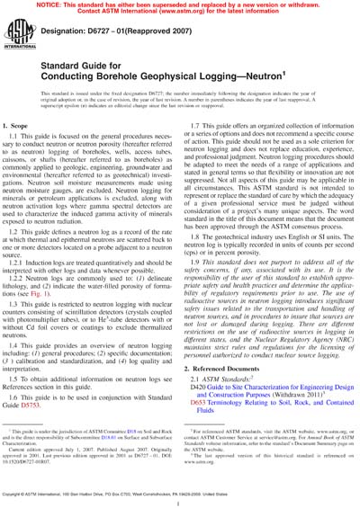 Standards PDF Cover Page