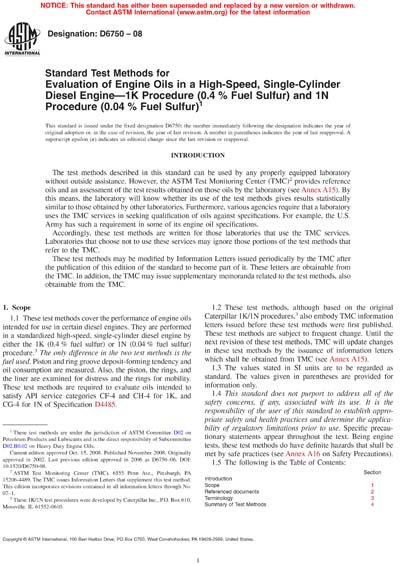 Standards PDF Cover Page
