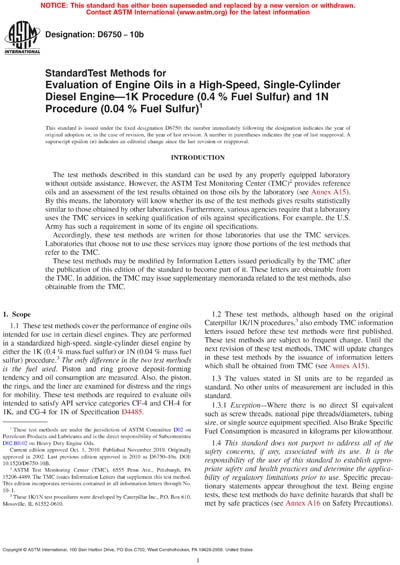 Standards PDF Cover Page