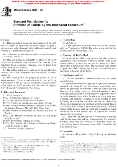 Standards PDF Cover Page
