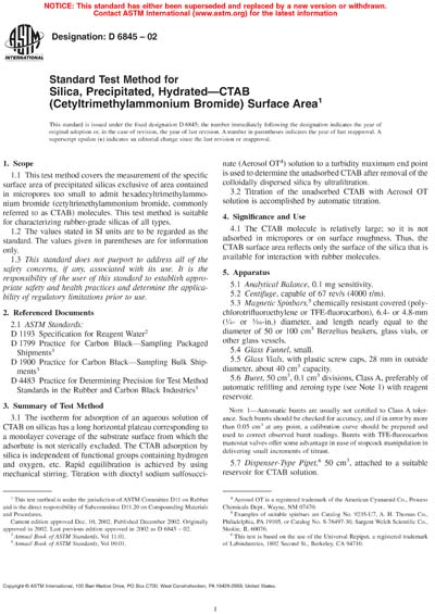 Standards PDF Cover Page