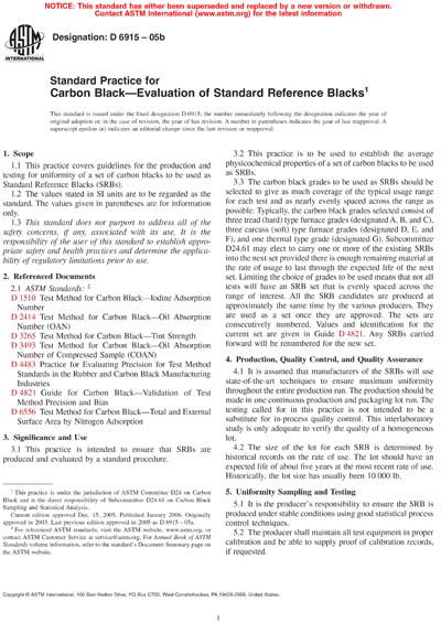 Standards PDF Cover Page