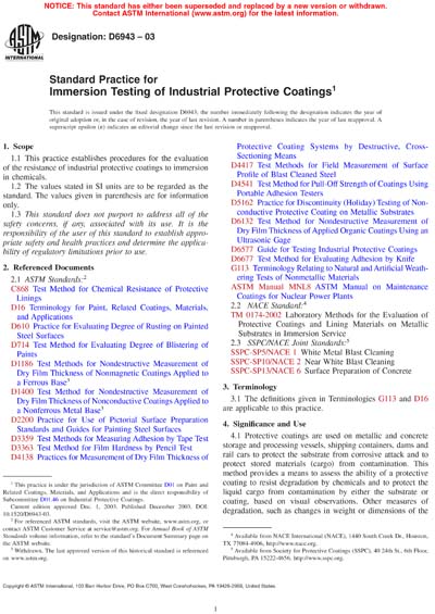 Standards PDF Cover Page