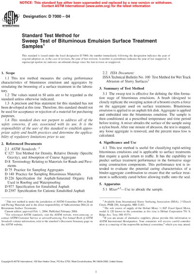 Standards PDF Cover Page