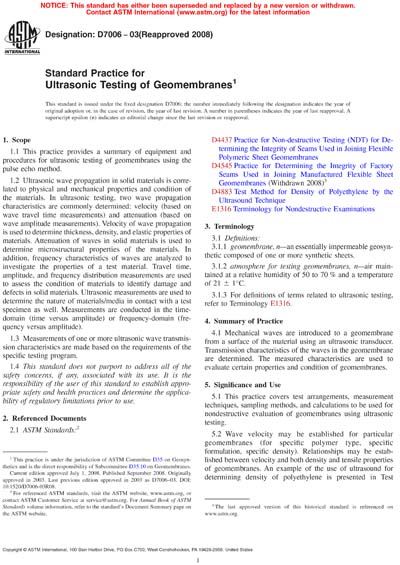 Standards PDF Cover Page