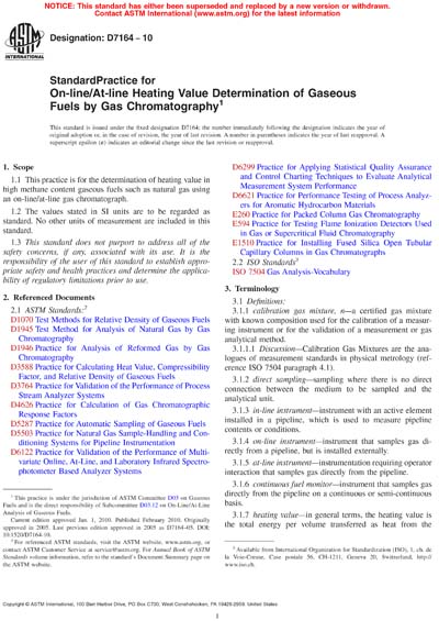 Standards PDF Cover Page