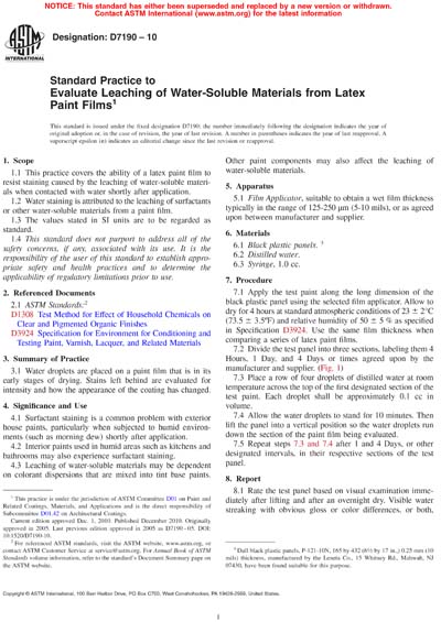 Standards PDF Cover Page