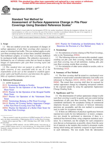 Standards PDF Cover Page