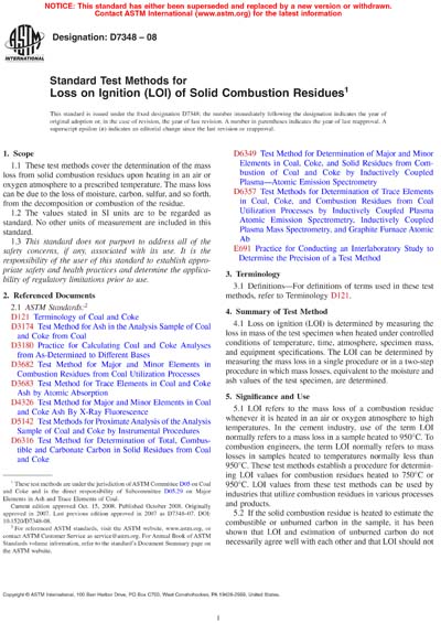 Standards PDF Cover Page